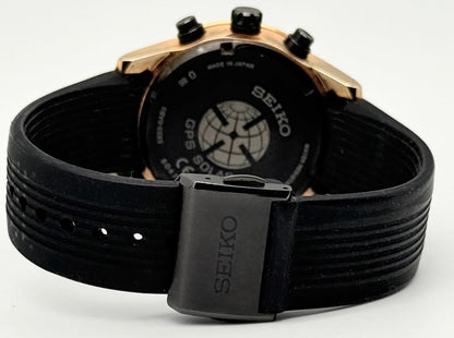 Seiko Astron SBXC006 5X53-0AB0 GPS Solar Radio Black Dial Mens Watch Japan Used