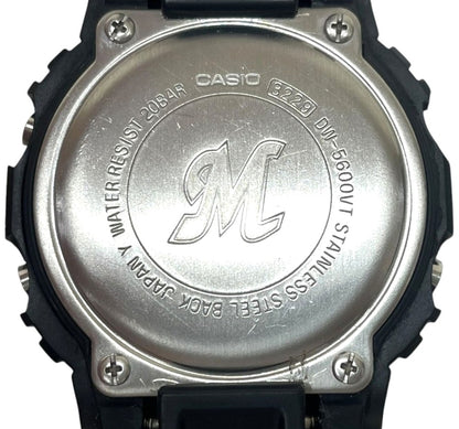 CASIO G-SHOCK DW-5600VT Chiba Lotte Marines Digital Watch Black White Men's Used