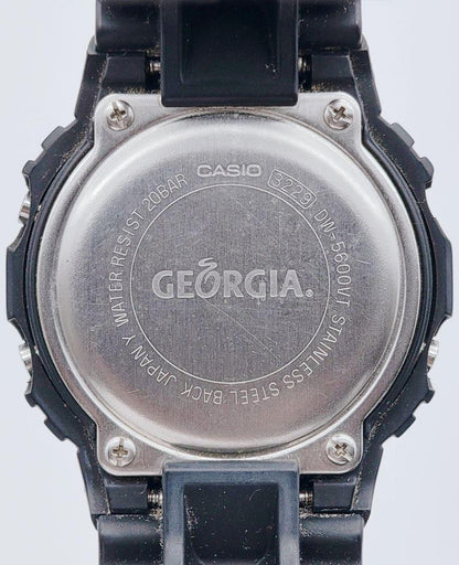 CASIO G-SHOCK DW-5600VT Georgia Japan Craftsman Limited Collab Watch Black Gold