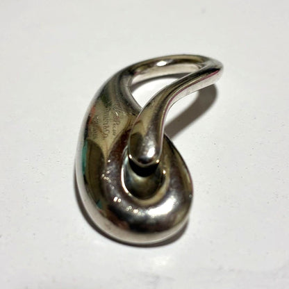 Tiffany & Co Sterling Silver 925 Teardrop Keyring Charm Elsa Peretti