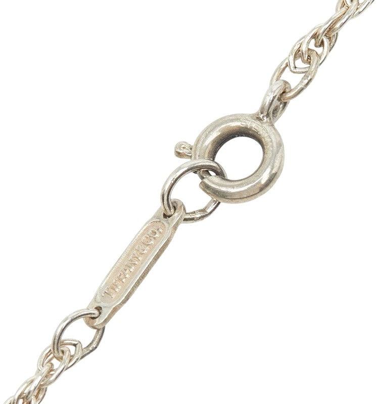 TIFFANY & Co. Twist Heart Necklace SV925 Silver K18YG Gold 48cm 18.9" Used