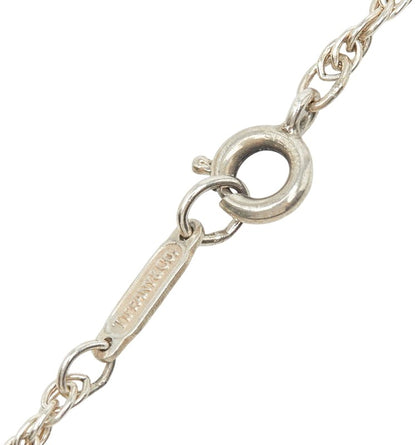 TIFFANY & Co. Twist Heart Necklace SV925 Silver K18YG Gold 48cm 18.9" Used