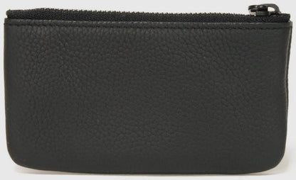 Louis Vuitton Aerogram Pochette Cle Key Coin Case M81031 Black Taurillon Noir