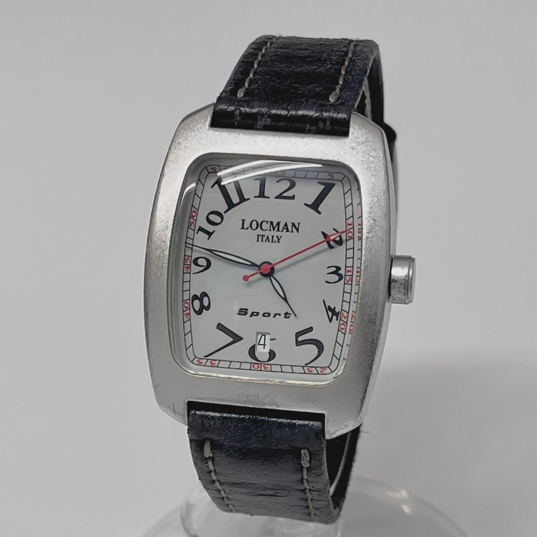 LOCMAN Sport Tonneau  REF 488 Aluminium Case Quartz Date Watch Women Working