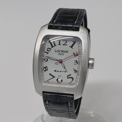 LOCMAN Sport Tonneau  REF 488 Aluminium Case Quartz Date Watch Women Working
