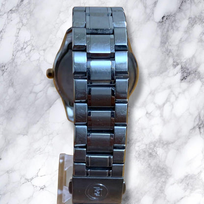 CITIZEN Exceed EBG74-5072 Eco-Drive Mens Watch White Dial Titanium Bracelet