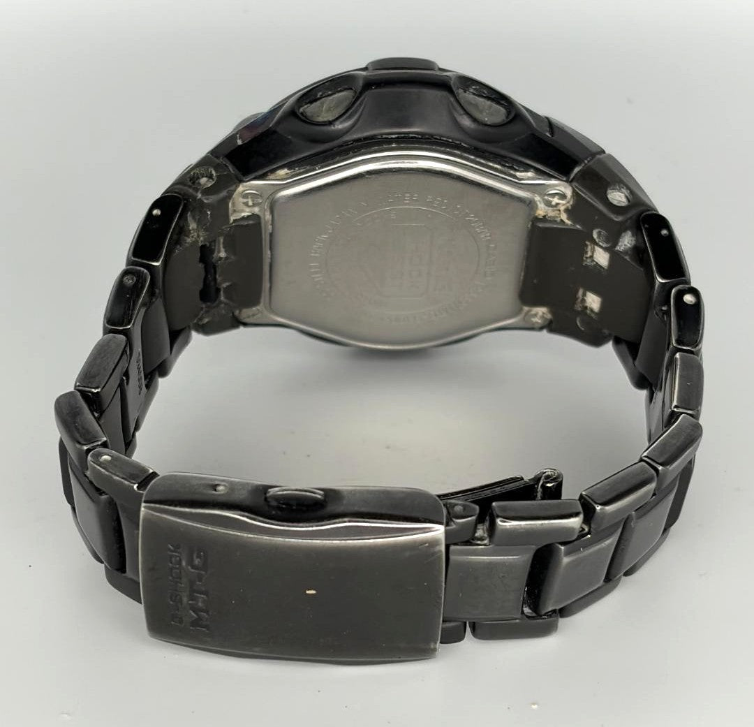 CASIO G-SHOCK MTG-910DJ The G Mens Watch Silver Black Wave Ceptor Solar 45mm