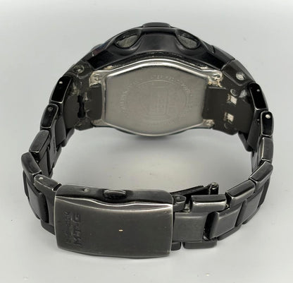 CASIO G-SHOCK MTG-910DJ The G Mens Watch Silver Black Wave Ceptor Solar 45mm