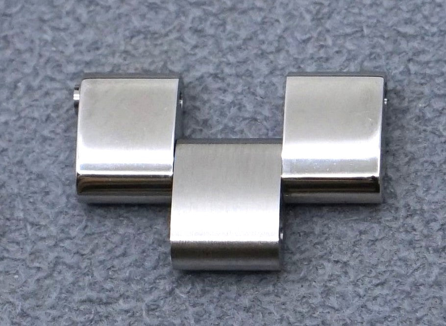 Cartier Roadster Genuine Extra Link 18mm Stainless Steel Silver with Screws Used