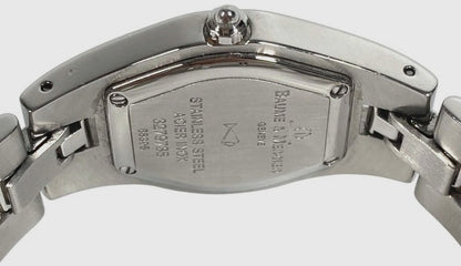 Baume & Mercier Linea 69650 Ladies Watch MOP Dial 12P Diamond SS Silver Swiss