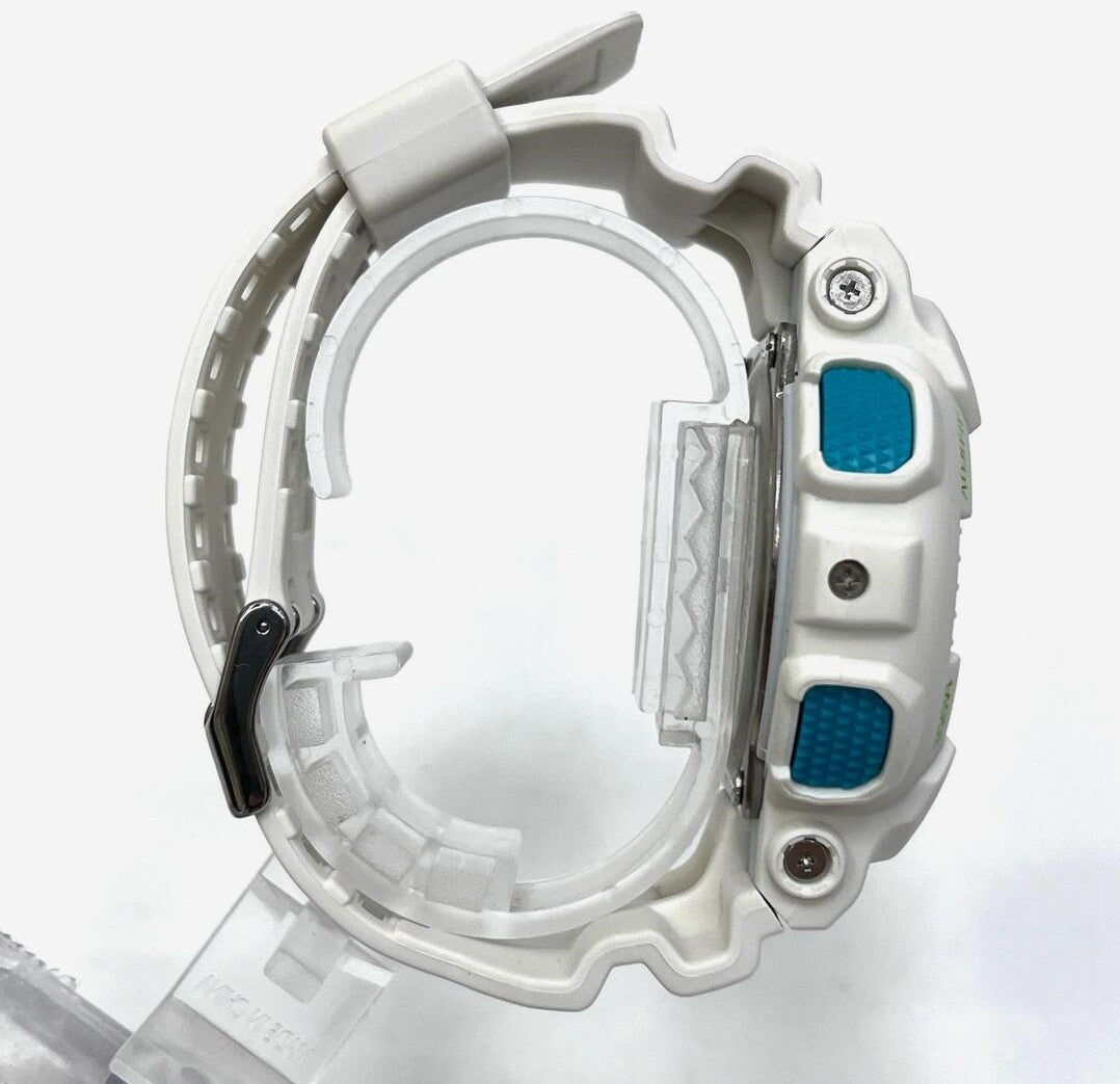CASIO G-SHOCK GA-110WG-7AJF Mens Analog Digital Watch White Blue Resin 51mm