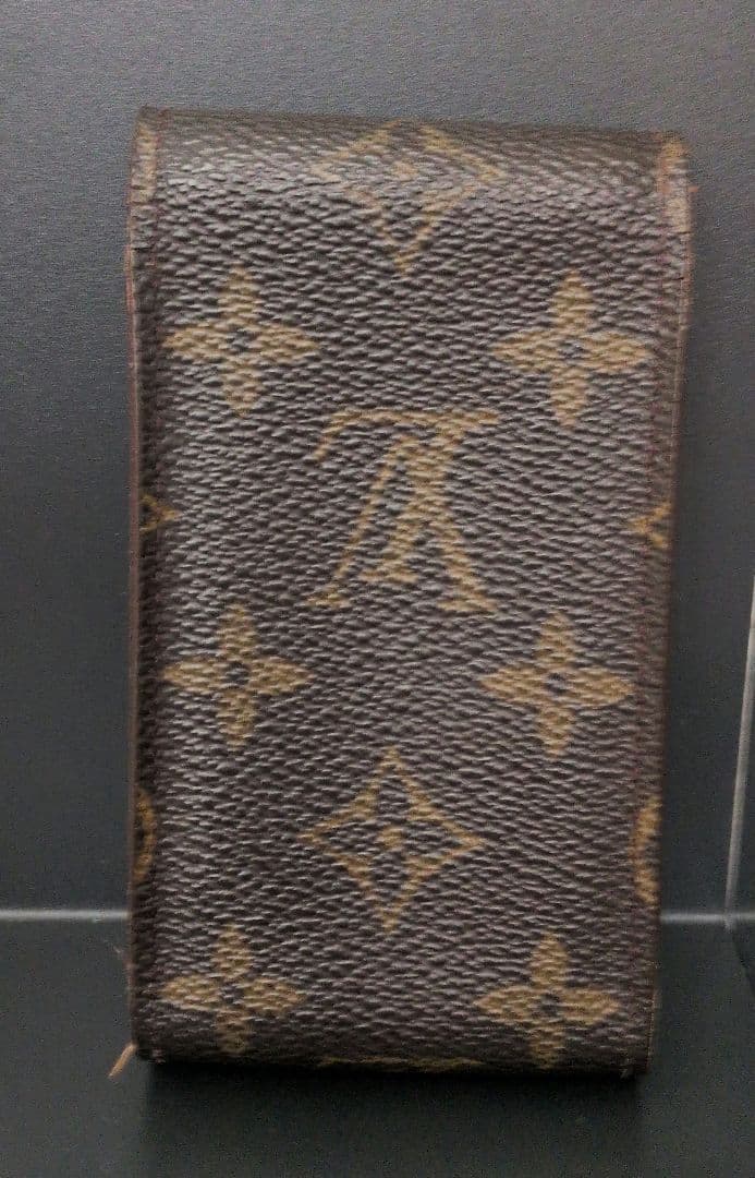 Louis Vuitton Authentic Cigarette Case Used  6.5x13.5x1.5cm 2.6x5.3x0.6"