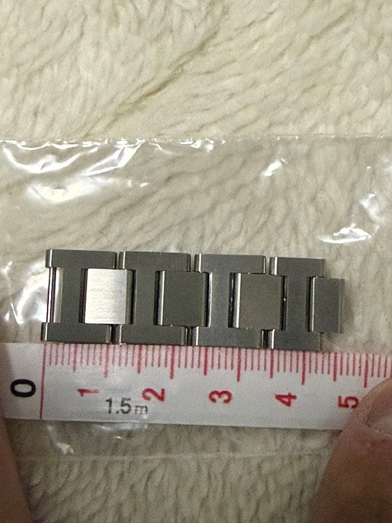 Cartier Ballon Bleu SM W69010Z4 Stainless Steel Watch Band 4 Links Authentic