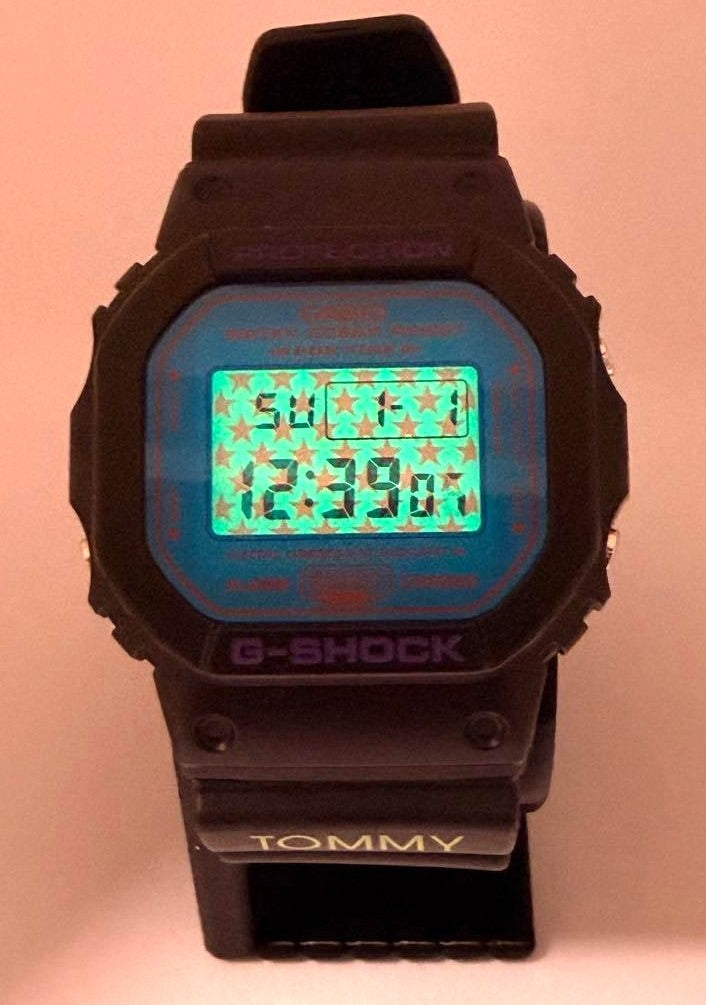 CASIO G-SHOCK DW-5600VT TOMMY Hilfiger Limited Edition Digital Watch Black Japan