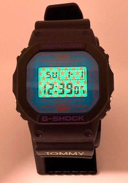CASIO G-SHOCK DW-5600VT TOMMY Hilfiger Limited Edition Digital Watch Black Japan
