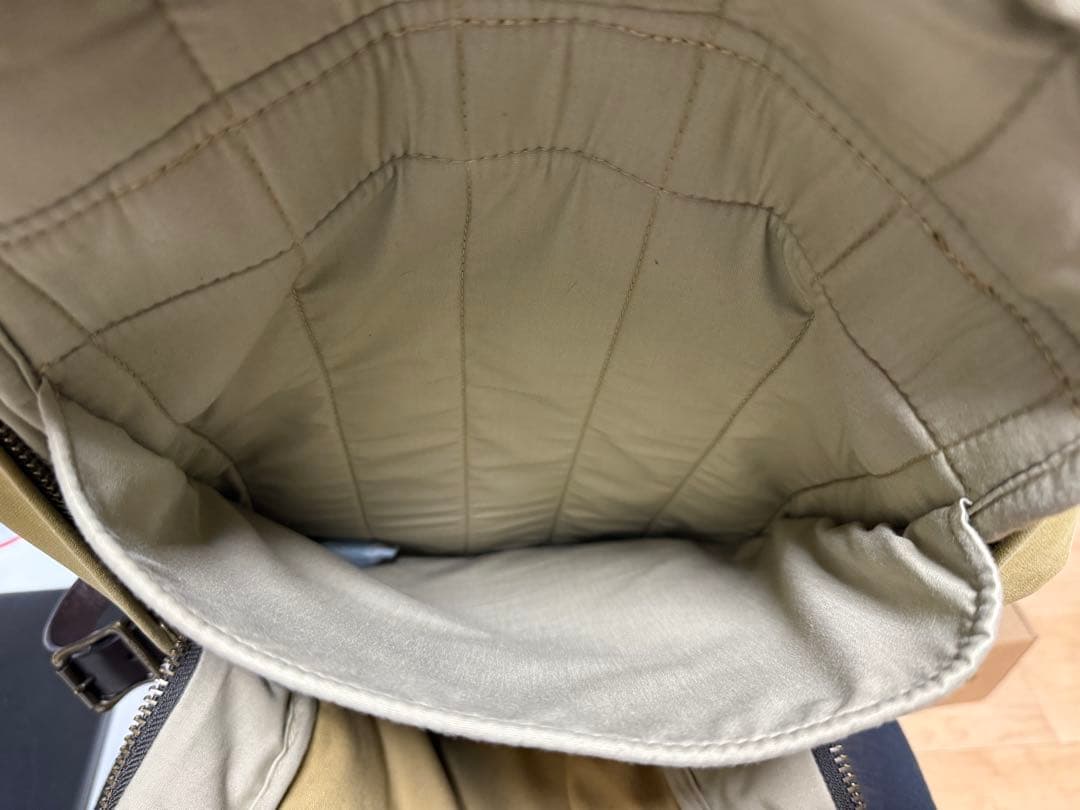 FILSON Journeyman Backpack Tan Tin Cloth Rugged Twill Leather Laptop Bag USA