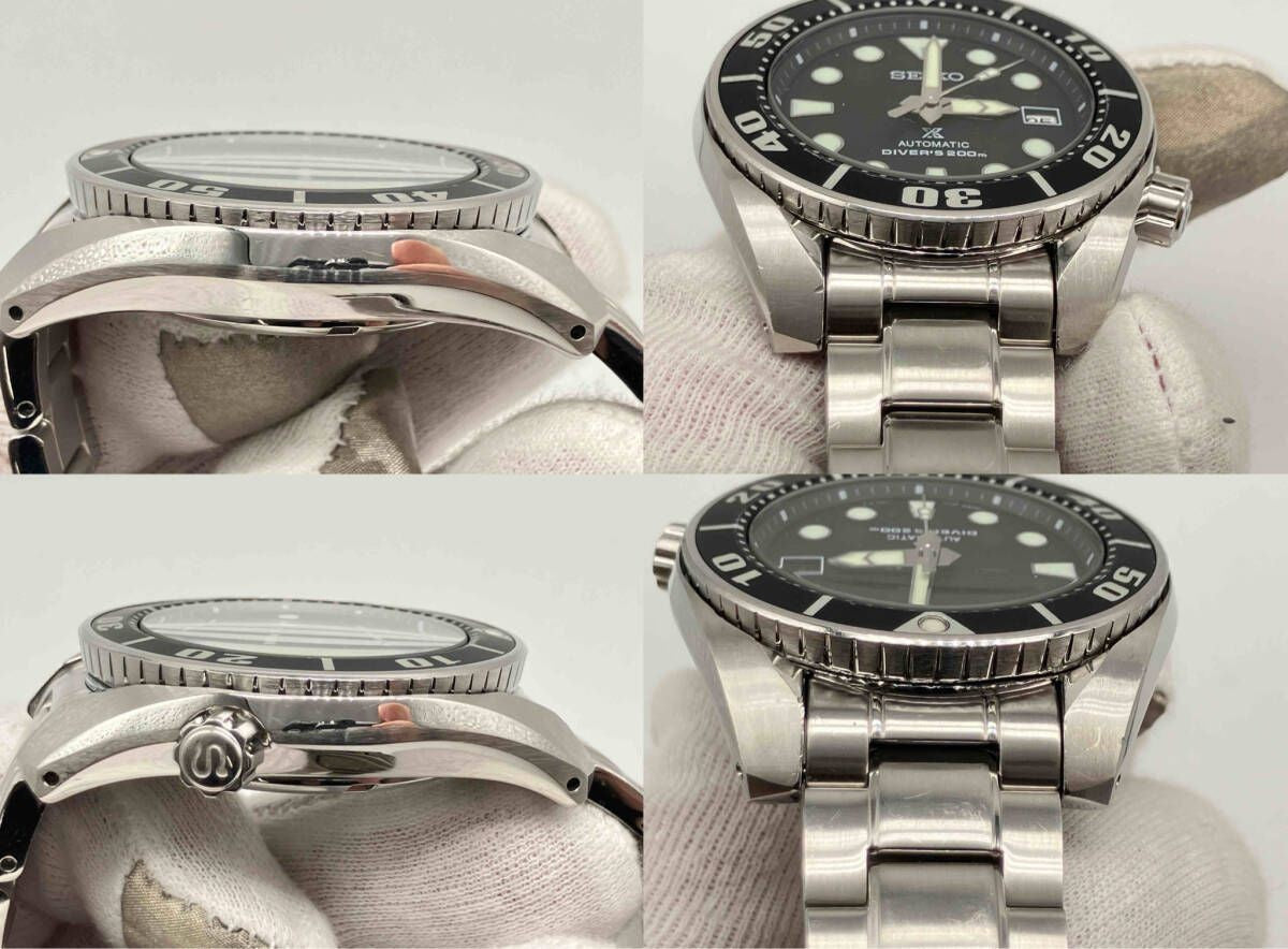 Seiko Prospex SBDC031 Sumo Diver Automatic Watch Black Bezel 200m Men Japan