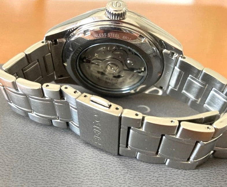SEIKO Presage SARX039 Automatic Watch Black Dial Silver Stainless Steel 6R15