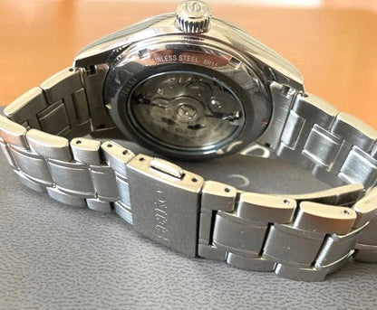 SEIKO Presage SARX039 Automatic Watch Black Dial Silver Stainless Steel 6R15