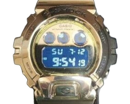 CASIO G-SHOCK GM-6900G Digital Watch Gold Case Metal Covered Mens Box Included