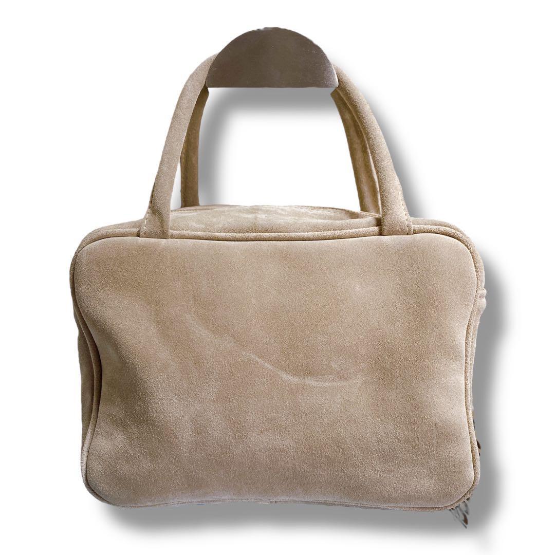 Campomaggi Patchwork Suede Handbag Multicolor Beige Top Handle Bag Made in Italy