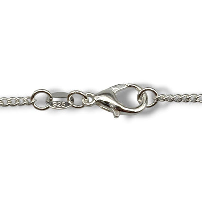 Tiffany & Co Sterling Silver 925 Be Mine Padlock Cadena Charm Necklace Top