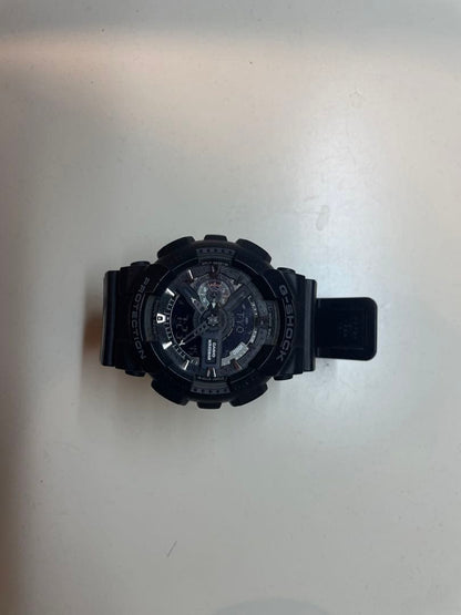 CASIO G-SHOCK GA-110-1B Mens Analog Digital Watch Black Resin Case 51mm No Box