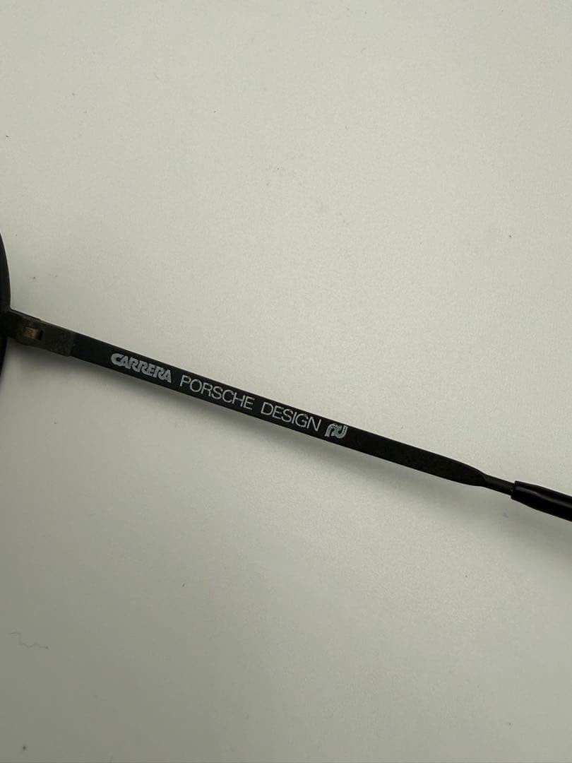 Carrera Porsche Design 5621 Vintage Aviator Sunglasses Black Metal Made Austria