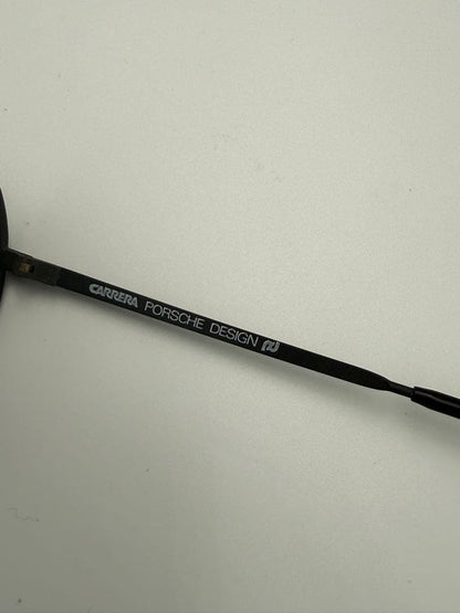 Carrera Porsche Design 5621 Vintage Aviator Sunglasses Black Metal Made Austria