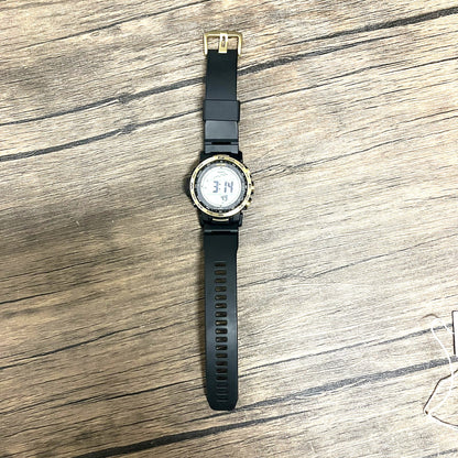 Casio Pro Trek PRW-35YC-1JF Climber Line Digital Watch Black Gold Solar Used Box