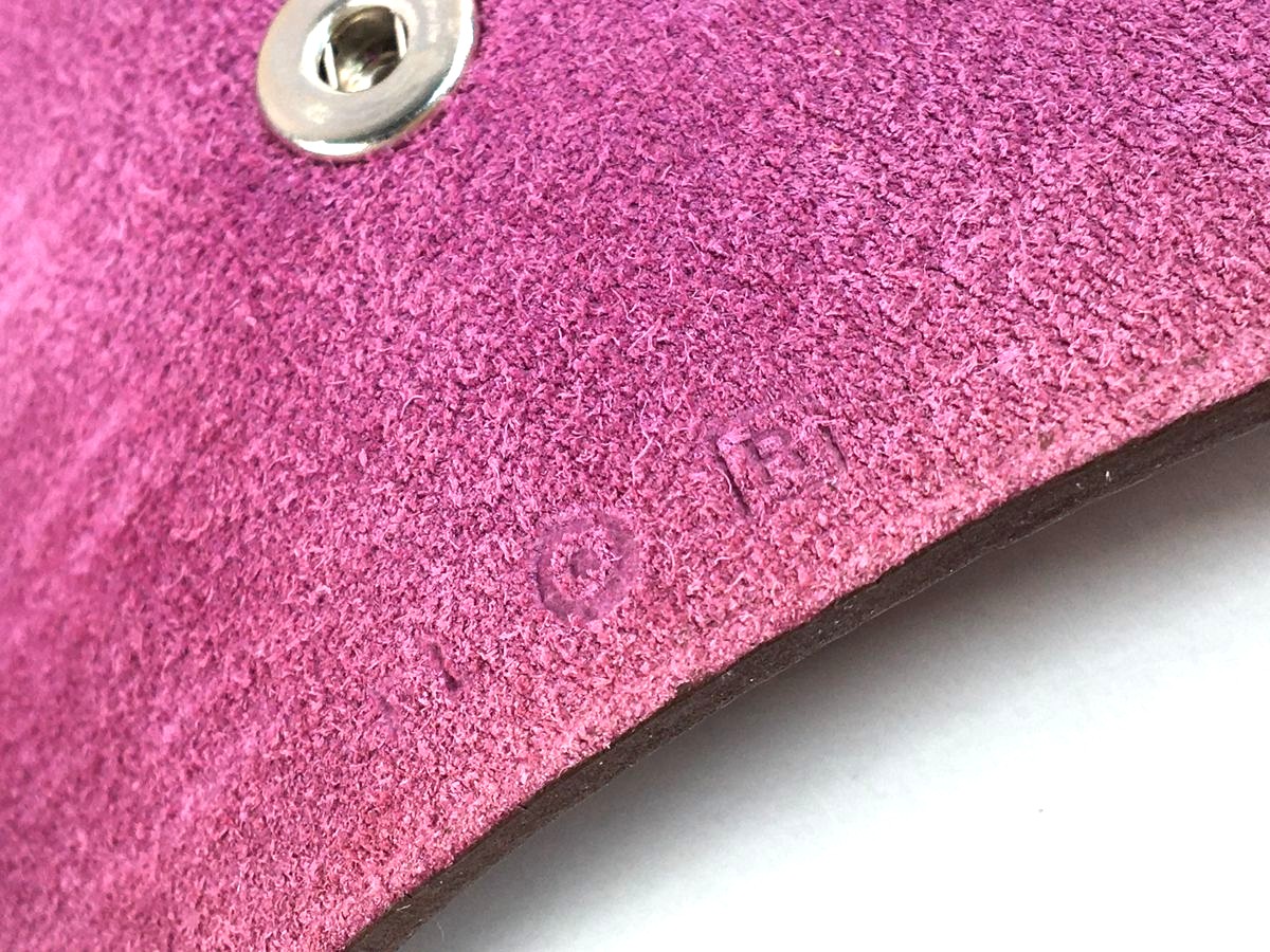 Hermes Ulysse PM Notebook Cover Raisin Togo Leather 13x15.5cm 5.1x6.1" Used