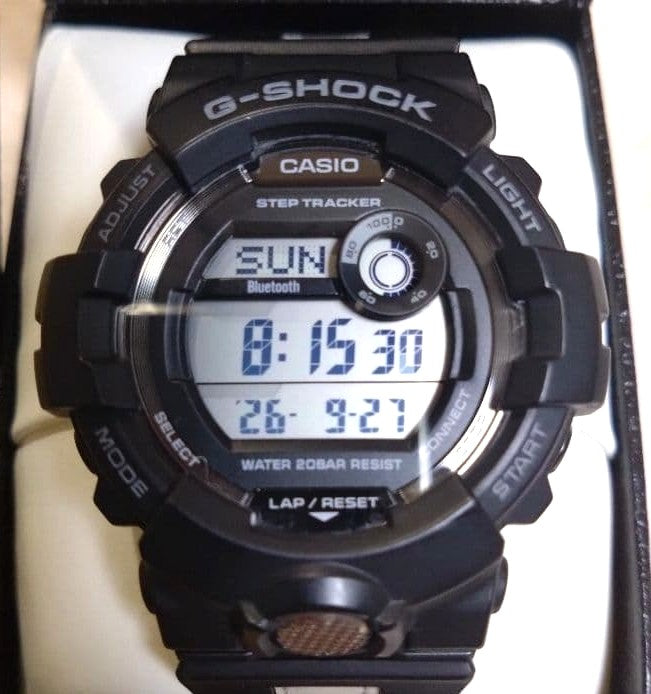 CASIO G-SHOCK G-SQUAD GBD-800LU-1JF Mens Digital Watch Black Bluetooth Step