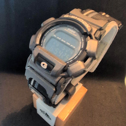CASIO G-SHOCK DW-003 Digital Watch Black Resin Case Nylon Band Working Mens