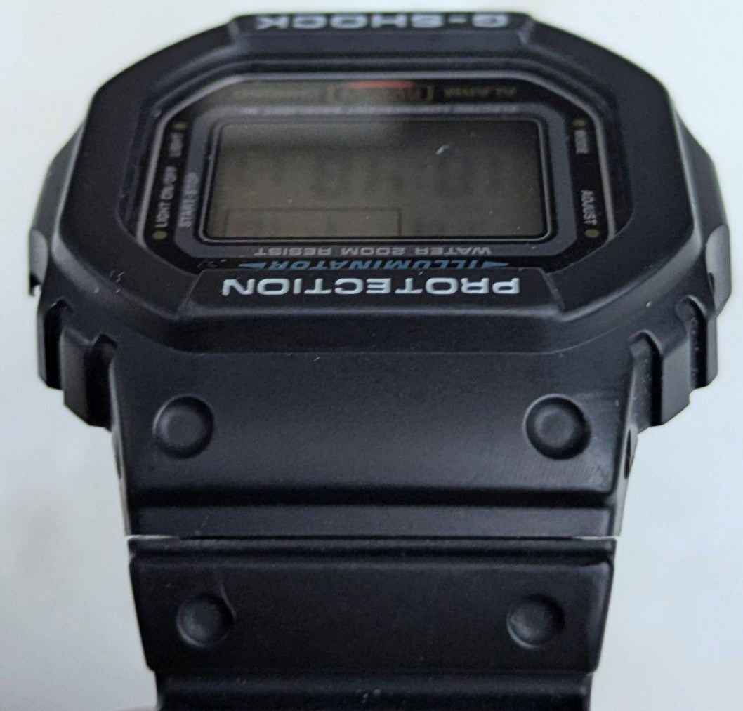 Casio G-SHOCK DW-5600E Speed Model Digital Watch Black 200M WR Working Japan