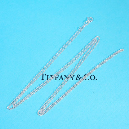 Tiffany & Co Sterling Silver 925 Cable Chain Necklace 80cm 31.5in