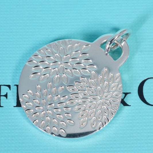 Tiffany & Co Sterling Silver 925 Go Women Marathon 2018 Pendant Top Charm