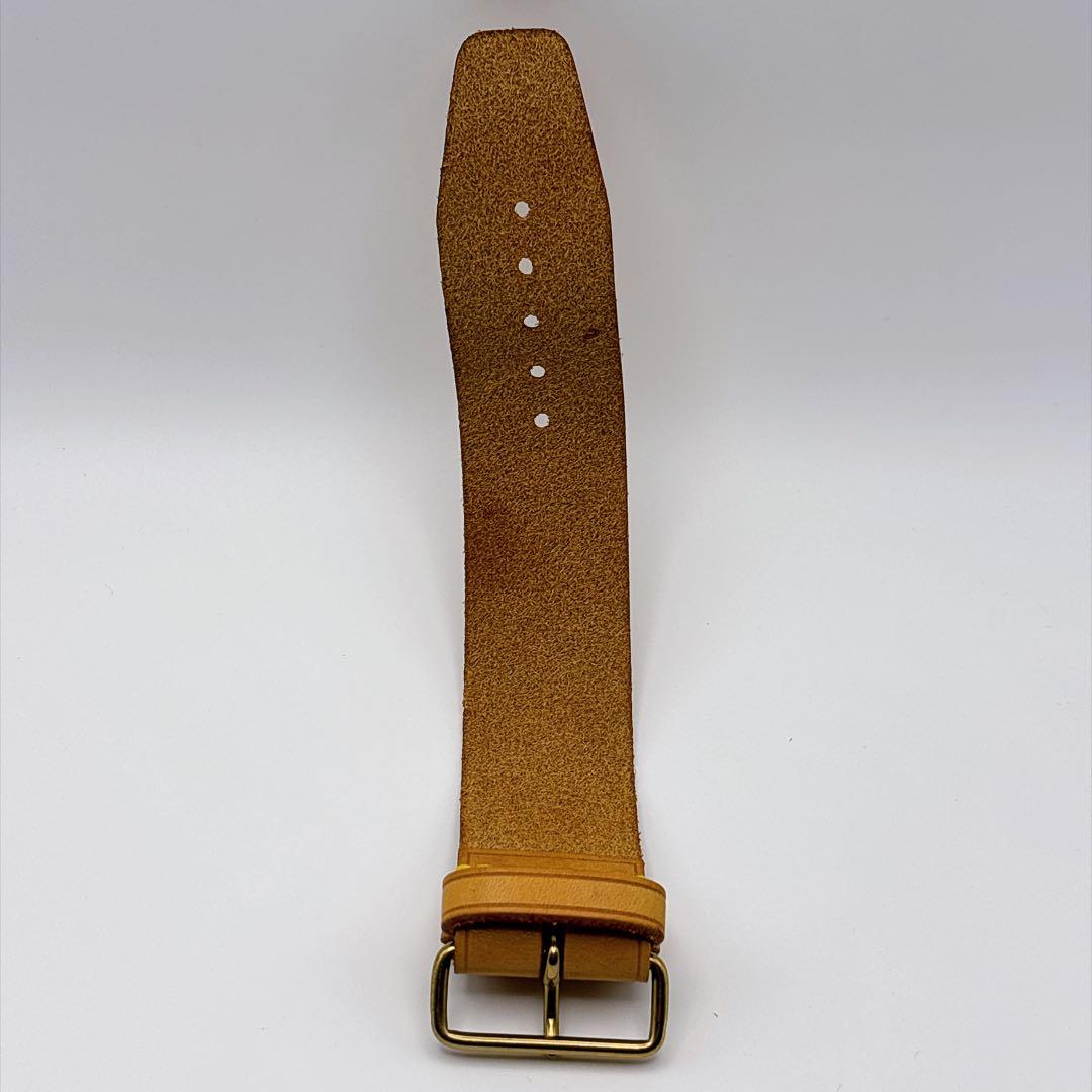 Authentic Louis Vuitton Vachetta Leather Short Strap Attachment Gold Hardware