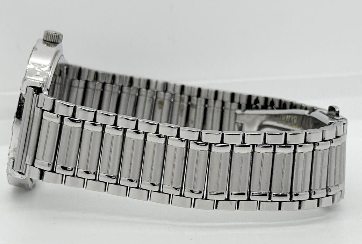 Tiffany & Co Atlas M0640 Unisex Quartz Watch Silver Stainless Steel Swiss Made