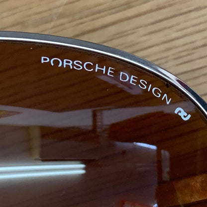 CARRERA PORSCHE DESIGN 81-23132 Folding Sunglasses Silver Gold Vintage Austria