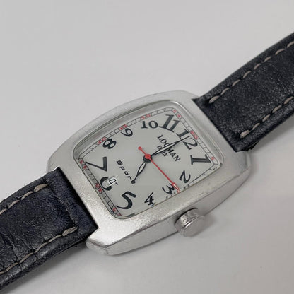 LOCMAN Sport Tonneau  REF 488 Aluminium Case Quartz Date Watch Women Working
