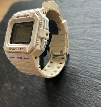 CASIO G-SHOCK GW-5510 Multiband6 Radio Solar Watch White Square Case Chronograph
