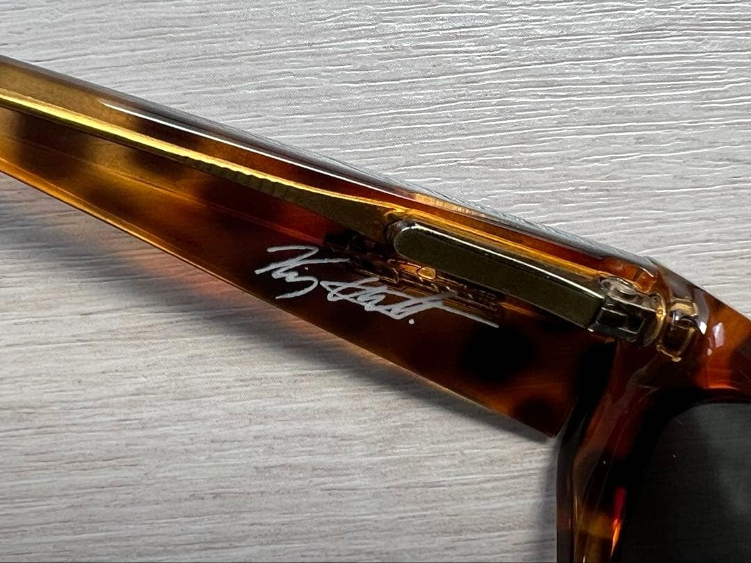 Arnette Mantis Vintage Sunglasses Pattern Wraparound Brown Frame Y2K Italy