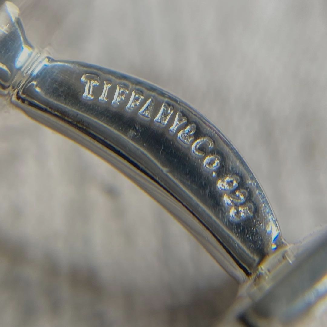 Tiffany & Co Atlas Cufflinks Sterling Silver 925 Dress Shirt 1.7x1.0cm 0.7x0.4in