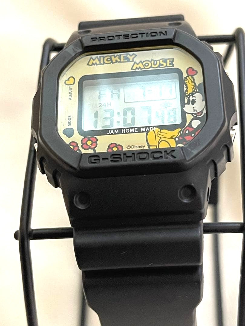 CASIO G-SHOCK DW-5600VT Mickey Mouse JAM HOME MADE Collab Black Digital Watch
