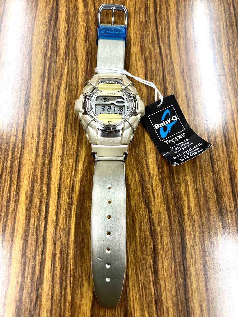 CASIO Baby-G Tripper BGT-1000L-9AJF Womens Digital Watch Beige World Time New