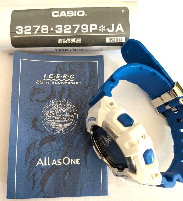 Casio G-SHOCK GWX-8903K-7JR ICERC 25th Anniv Whale Dolphin Edition Watch Used