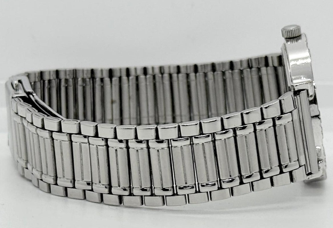 Tiffany & Co Atlas M0640 Unisex Quartz Watch Silver Stainless Steel Swiss Made