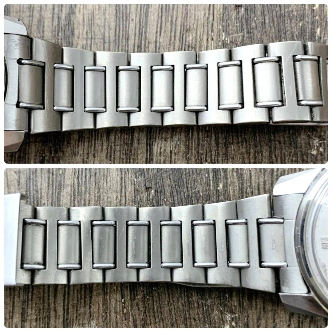 King Seiko 44-9990 25 Jewels Manual Wind Mens Silver Dial SS Vintage Watch Used