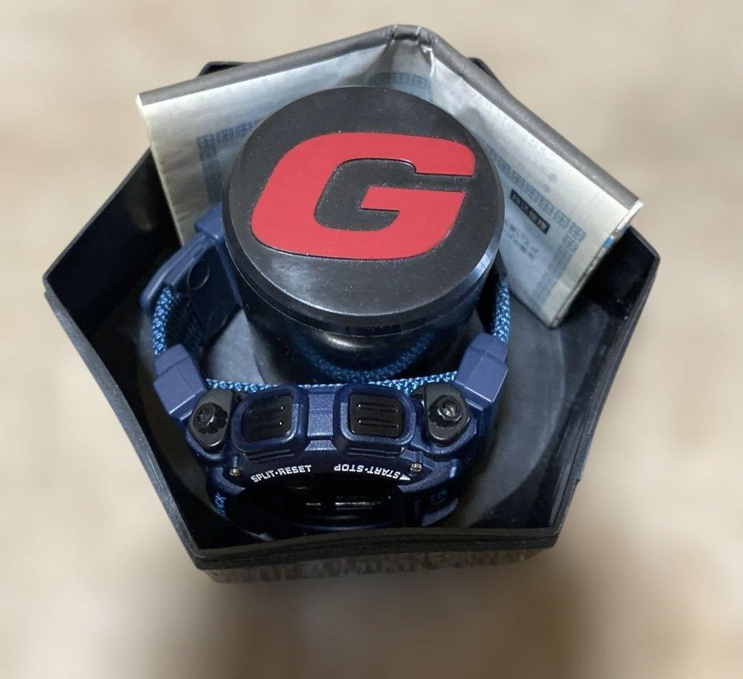 CASIO G-SHOCK DW-9600 Navy Digital Watch Thermometer 200M Diver Mens Box