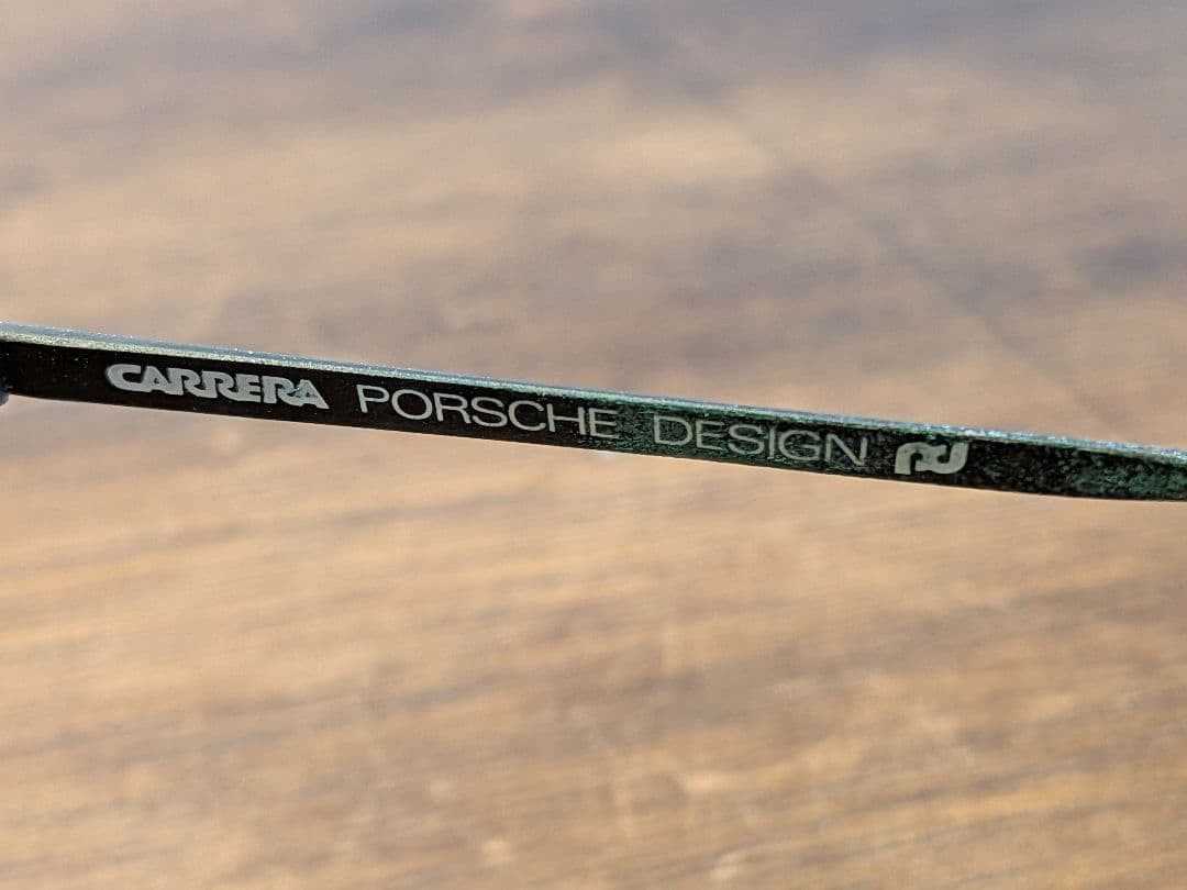 PORSCHE DESIGN by CARRERA 5623 Vintage Sunglasses Teardrop Black Austria Case
